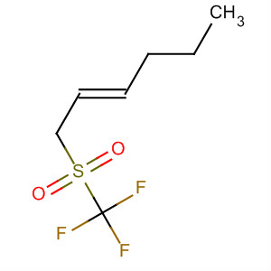 2-Hexene, 1-[(trifluoromethyl)sulfonyl]-, (E)-
