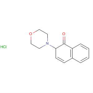 1(2H)-Naphthalenone, 3,4-dihydro-2-(4-morpholinyl)-, hydrochloride