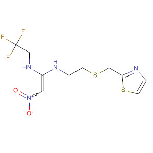 1,1-Ethenediamine,2-nitro-N-[2-[(2-thiazolylmethyl)thio]ethyl]-N'-(2,2,2-trifluoroethyl)-