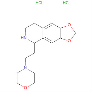 1,3-Dioxolo[4,5-g]isoquinoline,5,6,7,8-tetrahydro-5-[2-(4-morpholinyl)ethyl]-, dihydrochloride