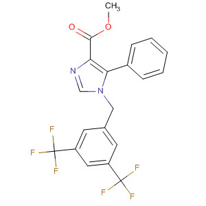 1H-Imidazole-4-carboxylic acid,1-[[3,5-bis(trifluoromethyl)phenyl]methyl]-5-phenyl-, methyl ester