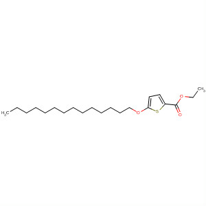 2-Thiophenecarboxylic acid, 5-(tetradecyloxy)-, ethyl ester