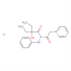 Pyridinium,1-[2-[2-(2-ethyl-2-hydroxy-1-oxobutyl)-1-phenylhydrazino]-2-oxoethyl]-,chloride