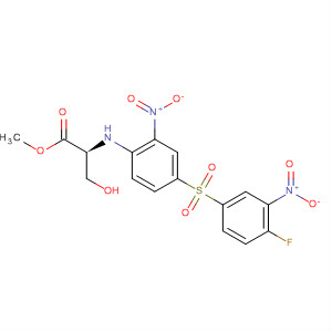 L-Serine, N-[4-[(4-fluoro-3-nitrophenyl)sulfonyl]-2-nitrophenyl]-, methylester