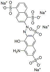 8-Amino-1-hydroxy-2,2-azonaphthalene-1,3,5,6-tetrasulfonic acid, tetrasodium salt