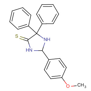 4-Imidazolidinethione, 2-(4-methoxyphenyl)-5,5-diphenyl-