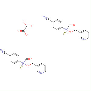 Carbamothioic acid, (4-cyanophenyl)-, O-(3-pyridinylmethyl) ester,ethanedioate (2:1)