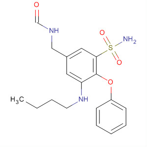 Benzenesulfonamide,3-(butylamino)-5-[(formylamino)methyl]-2-phenoxy-