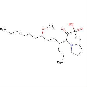 3-Pyrrolidineheptanoic acid, 4-(3-hydroxynonyl)-1-methyl-2-oxo-, methylester