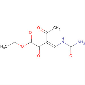 Pentanoic acid, 3-[[(aminocarbonyl)amino]methylene]-2,4-dioxo-, ethylester, (E)-