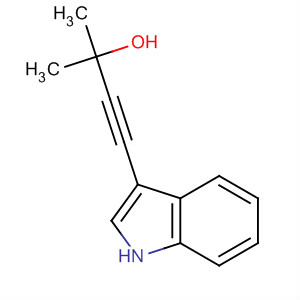 3-Butyn-2-ol, 4-(1H-indol-3-yl)-2-methyl-