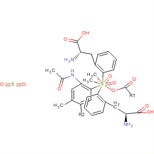 Phenylalanine,N,N'-[[4-(acetylamino)-6-methyl-1,3-phenylene]bis(sulfonyl)]bis-,dimethyl ester