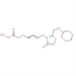5-Heptenoic acid,7-[2-oxo-5-[[(tetrahydro-2H-pyran-2-yl)oxy]methyl]-1-pyrrolidinyl]-, methylester