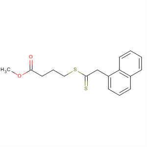 Butanoic acid, 4-[[2-(1-naphthalenyl)-1-thioxoethyl]thio]-, methyl ester