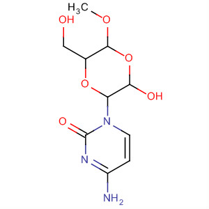 2(1H)-Pyrimidinone,4-amino-1-[3-hydroxy-6-(hydroxymethyl)-5-methoxy-1,4-dioxan-2-yl]-