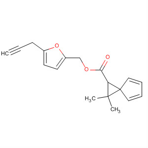 Spiro[2.4]hepta-4,6-diene-1-carboxylic acid, 2,2-dimethyl-,[5-(2-propynyl)-2-furanyl]methyl ester
