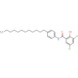 Benzamide, 3,5-dichloro-N-(4-dodecylphenyl)-2-hydroxy-