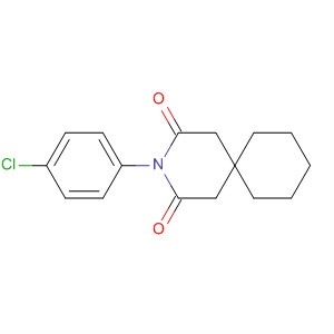 3-Azaspiro[5.5]undecane-2,4-dione, 3-(4-chlorophenyl)-