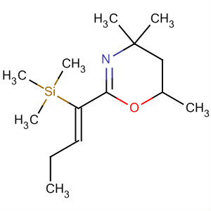 4H-1,3-Oxazine,5,6-dihydro-4,4,6-trimethyl-2-[1-(trimethylsilyl)-1-butenyl]-, (Z)-