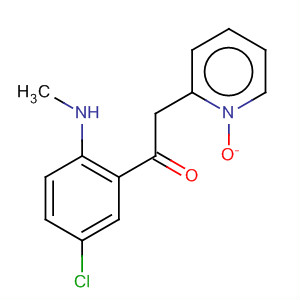 Ethanone, 1-[5-chloro-2-(methylamino)phenyl]-2-(1-oxido-2-pyridinyl)-