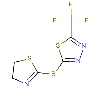 1,3,4-Thiadiazole, 2-[(4,5-dihydro-2-thiazolyl)thio]-5-(trifluoromethyl)-