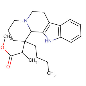 Indolo[2,3-a]quinolizine-1-propanoic acid,1-butyl-1,2,3,4,6,7,12,12b-octahydro-, methyl ester, cis-
