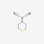 propanedinitrile, 2-(tetrahydro-4H-thiopyran-4-ylidene)-