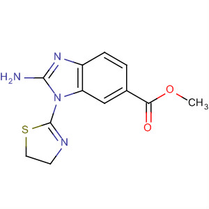 1H-Benzimidazole-6-carboxylic acid,2-amino-1-(4,5-dihydro-2-thiazolyl)-, methyl ester