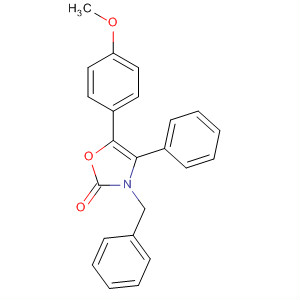 2(3H)-Oxazolone, 5-(4-methoxyphenyl)-4-phenyl-3-(phenylmethyl)-