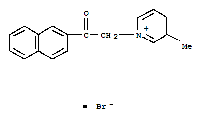 3-methyl-1-[2-(naphthalen-2-yl)-2-oxoethyl]pyridinium