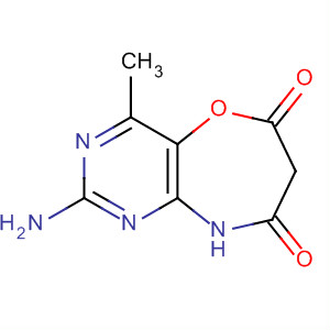 Pyrimido[5,4-b][1,4]oxazepine-6,8(7H,9H)-dione, 2-amino-4-methyl-