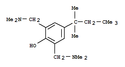 2,6-bis[(dimethylamino)methyl]-4-(2,4,4-trimethylpentan-2-yl)phenol