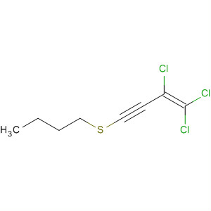 1-Buten-3-yne, 4-(butylthio)-1,1,2-trichloro-