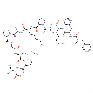 L-Threonine,L-phenylalanyl-L-histidyl-L-lysyl-L-alanyl-L-prolyl-L-lysyl-L-seryl-L-prolylglycyl-L-methionyl-L-prolyl-