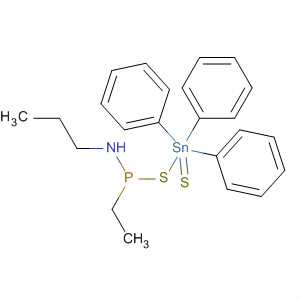 2-Thia-4-aza-3-phospha-1-stannaheptane, 3-ethyl-1,1,1-triphenyl-,3-sulfide