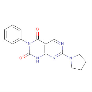 Pyrimido[4,5-d]pyrimidine-2,4(1H,3H)-dione,3-phenyl-7-(1-pyrrolidinyl)-