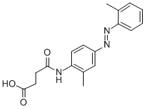 3-[4-[(2-Methylphenyl)azo]-2-methylphenylcarbamoyl]propionic acid