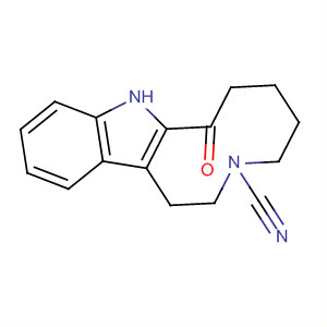 3H-Azecino[5,4-b]indole-3-carbonitrile,1,2,4,5,6,7,8,9-octahydro-8-oxo-