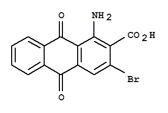 1-amino-3-bromo-9,10-dioxo-9,10-dihydroanthracene-2-carboxylic acid