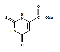 4-Pyrimidinecarboxylicacid, 1,2,3,6-tetrahydro-6-oxo-2-thioxo-, methyl ester