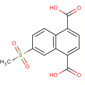 1,4-Naphthalenedicarboxylic acid, 6-(methylsulfonyl)-