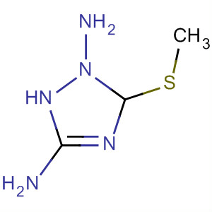 1H-1,2,4-Triazole-3,4(5H)-diamine, 5-(methylthio)-