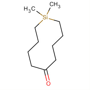 Silacyclodecan-6-one, 1,1-dimethyl-