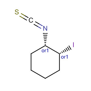 Cyclohexane, 1-iodo-2-isothiocyanato-, cis-
