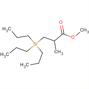 Methyl 2-methyl-3-(tripropylsilyl)propanoate