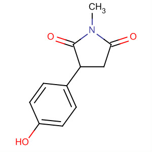 2,5-Pyrrolidinedione, 3-(4-hydroxyphenyl)-1-methyl-