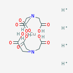 Tetrahydrogen bis(N,N-bis(carboxymethyl)glycinato(3-))cuprate(4-)