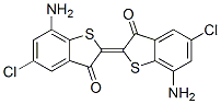 7,7-Diamino-5,5-dichloro-Δ2,2(3H,3H)-bibenzo[b]thiophene-3,3-dione