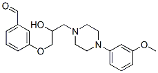 3-[2-Hydroxy-3-[4-(3-methoxyphenyl)-1-piperazinyl]propoxy]benzaldehyde