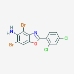 4,6-DIBROMO-2-(2,4-DICHLOROPHENYL)-1,3-BENZOXAZOL-5-AMINE